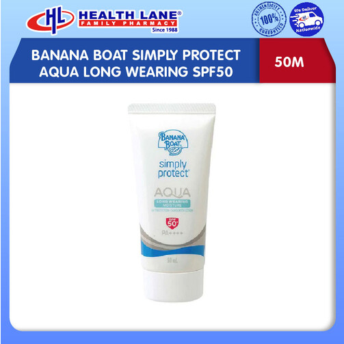 BANANA BOAT SIMPLY PROTECT AQUA LONG WEARING SPF50 50M